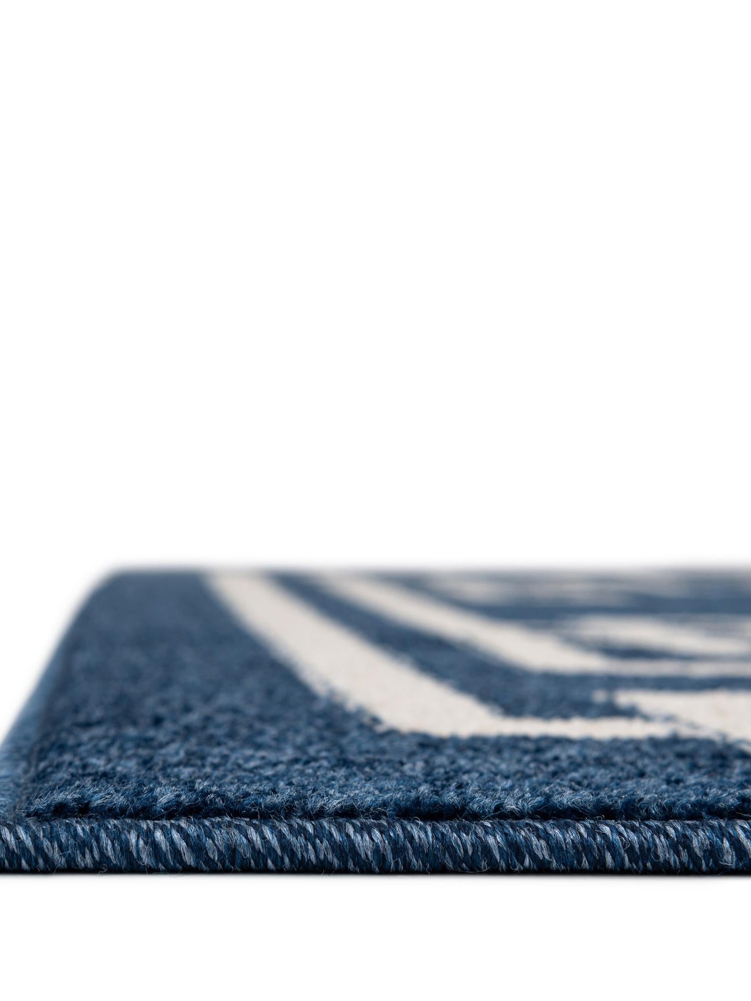 Dark Blue 2' x 3' 1 Athens Rectangle Area Rug 100% Polypropylene With Cotton Backing Easy Clean Indoor Living Dining Room Bedroom Office Carpet for Sale at Rug Engine