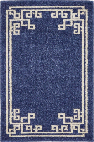 Dark Blue 2' x 3' 1 Athens Rectangle Rug