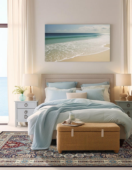 Navy Blue 7' 10 x 10' Narenj Rectangle Area Rug 85% Polypropylene & 15% Polyester Traditional Classic Carpet for Living, Dining, Bedrooms, Office for Sale at Rug Engine