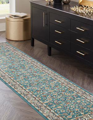 Blue 3' x 13' 1 Narenj Runner Rug