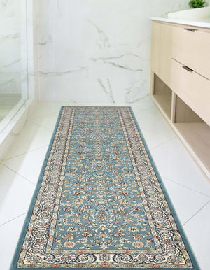 Blue 3' x 13' 1 Narenj Runner Rug