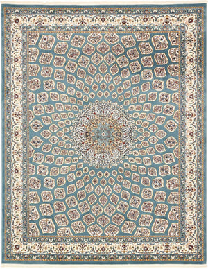 Blue 8' x 10' Narenj Rectangle Rug