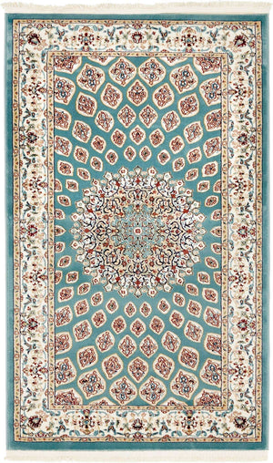 Blue 3' x 5' 1 Narenj Rectangle Rug