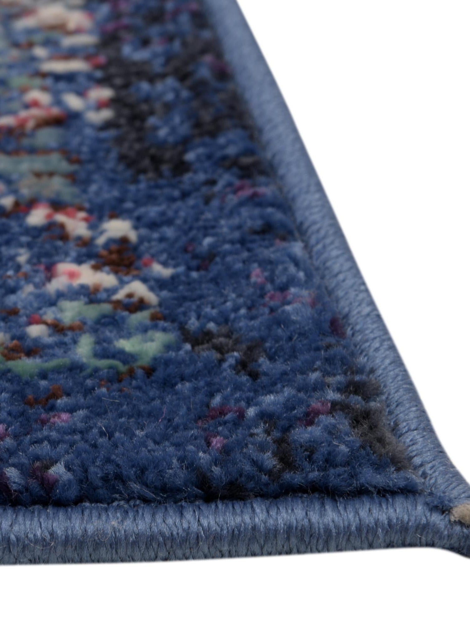 Navy Blue 10' 6 x 16' 5 Augustus Rectangle Area Rug 70% Polypropylene & 30% Polyester With Cotton Backing Easy Clean Home Decor Carpet for Sale at Rug Engine