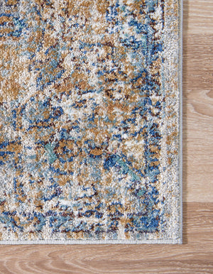 Light Blue 2' 2 x 7' Augustus Runner Rug