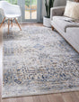 Cream 3' 3 x 5' 3 Augustus Rectangle Area Rug 70% Polypropylene & 30% Polyester With Cotton Backing Easy Clean Home Decor Carpet for Sale at Rug Engine