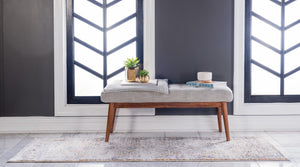 Cream 2' 2 x 6' 9 Augustus Runner Area Rug 70% Polypropylene & 30% Polyester With Cotton Backing Easy Clean Home Decor Carpet for Sale at Rug Engine
