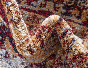 Rust Red 9' x 12' 2 Augustus Rectangle Rug