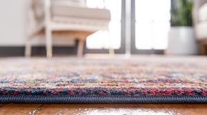 Rust Red 2' 2 x 6' 9 Augustus Runner Area Rug 70% Polypropylene & 30% Polyester With Cotton Backing Easy Clean Home Decor Carpet for Sale at Rug Engine