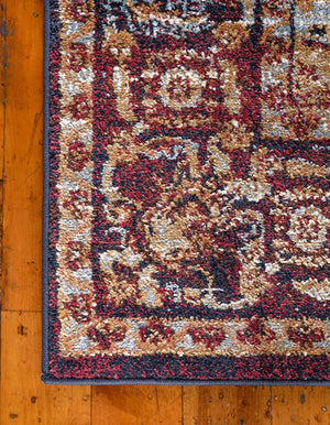Rust Red 2' 2 x 6' 9 Augustus Runner Area Rug 70% Polypropylene & 30% Polyester With Cotton Backing Easy Clean Home Decor Carpet for Sale at Rug Engine