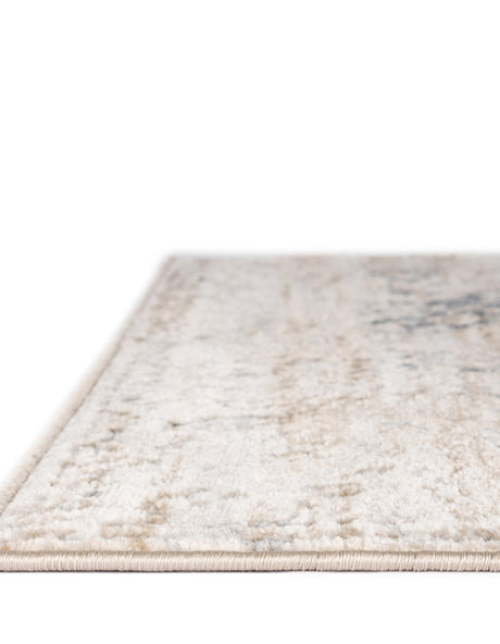 Dark Blue 7' 10 x 11' Chateau Rectangle Area Rug 85% Polypropylene & 15% Chenille With Cotton Backing Traditional Vintage Distressed Carpet for Classical Interior Design Decorating for Sale at Rug Engine