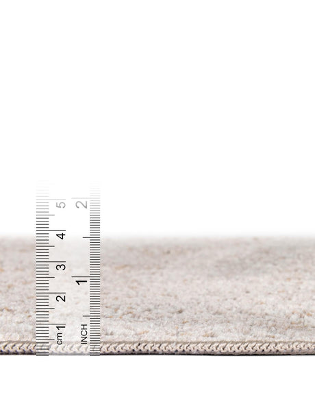 Beige 6' 1 x 9' Chateau Rectangle Area Rug 85% Polypropylene & 15% Chenille With Cotton Backing Traditional Vintage Distressed Carpet for Classical Interior Design Decorating for Sale at Rug Engine