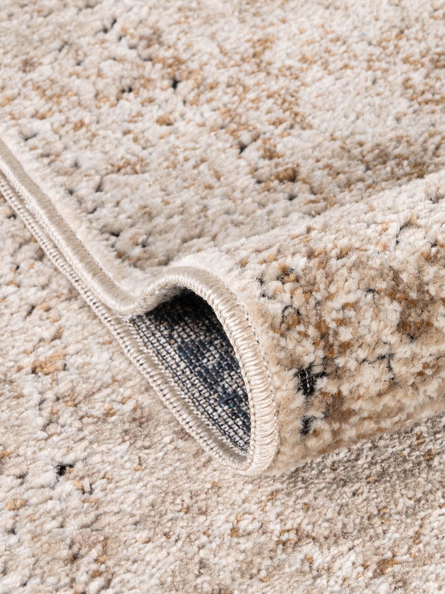 Beige 2' x 6' 9 Chateau Runner Area Rug 85% Polypropylene & 15% Chenille With Cotton Backing Traditional Vintage Distressed Carpet for Classical Interior Design Decorating for Sale at Rug Engine