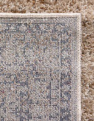 Beige 2' x 6' 9 Chateau Runner Area Rug 85% Polypropylene & 15% Chenille With Cotton Backing Traditional Vintage Distressed Carpet for Classical Interior Design Decorating for Sale at Rug Engine