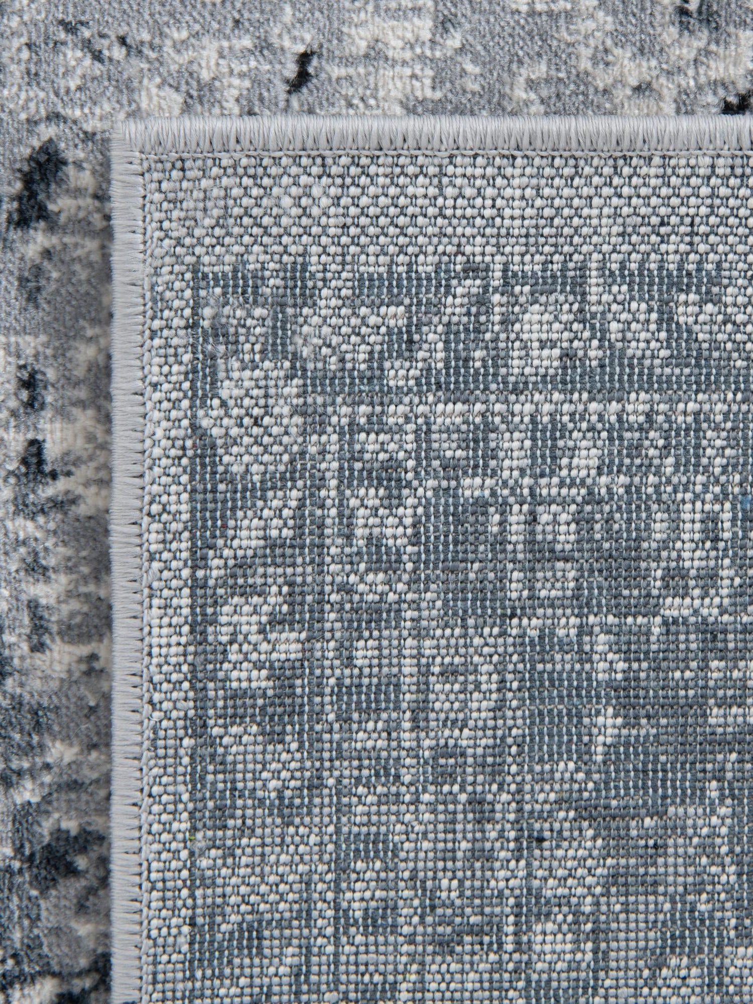 Blue Gray 2' 7 x 10' Chateau Runner Area Rug 85% Polypropylene & 15% Chenille With Cotton Backing Traditional Vintage Distressed Carpet for Classical Interior Design Decorating for Sale at Rug Engine