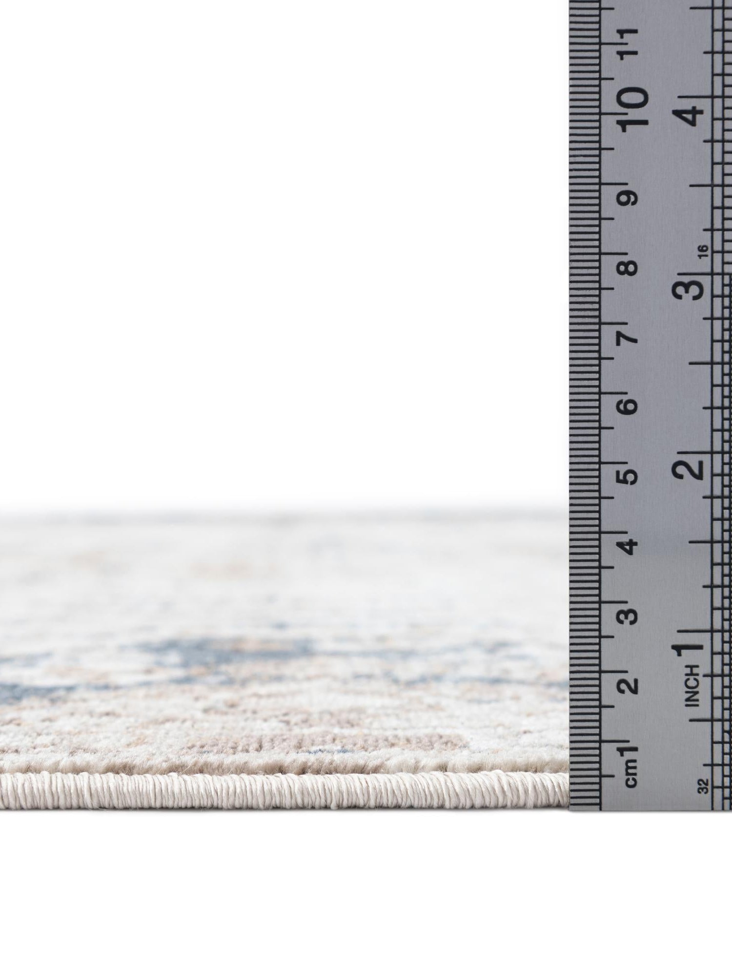 Blue Beige 9' x 12' Chateau Rectangle Area Rug 85% Polypropylene & 15% Chenille With Cotton Backing Traditional Vintage Distressed Carpet for Classical Interior Design Decorating for Sale at Rug Engine