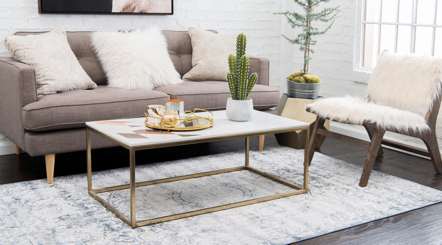 Dark Blue 9' x 12' Chateau Rectangle Area Rug 85% Polypropylene & 15% Chenille With Cotton Backing Traditional Vintage Distressed Carpet for Classical Interior Design Decorating for Sale at Rug Engine