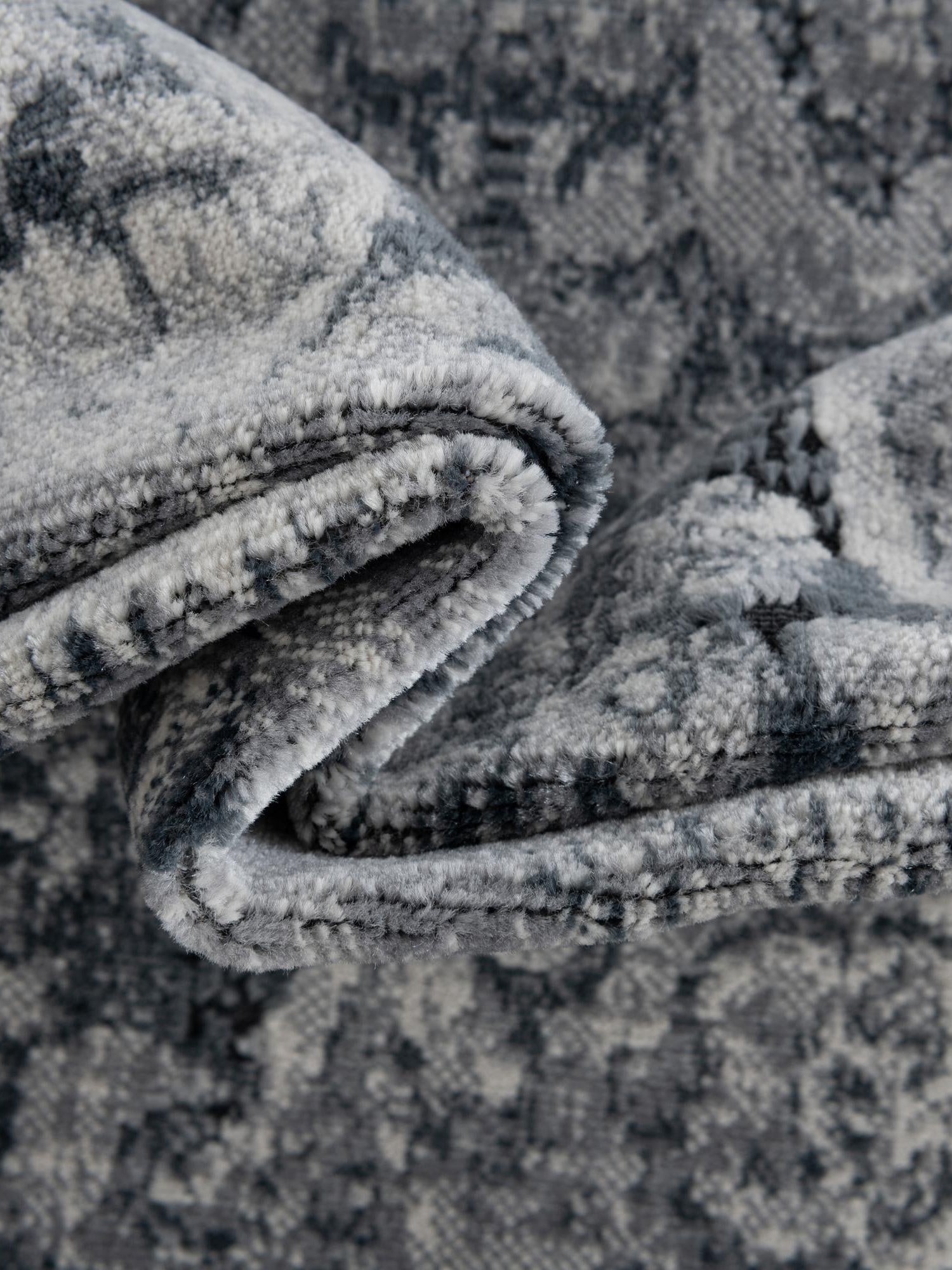 Dark Blue 10' x 14' 5 Chateau Rectangle Area Rug 85% Polypropylene & 15% Chenille With Cotton Backing Traditional Vintage Distressed Carpet for Classical Interior Design Decorating for Sale at Rug Engine