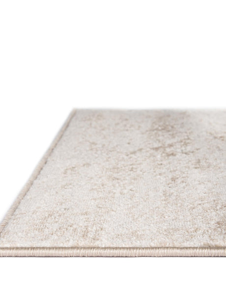 Beige 9' x 12' Chateau Rectangle Area Rug 85% Polypropylene & 15% Chenille With Cotton Backing Traditional Vintage Distressed Carpet for Classical Interior Design Decorating for Sale at Rug Engine