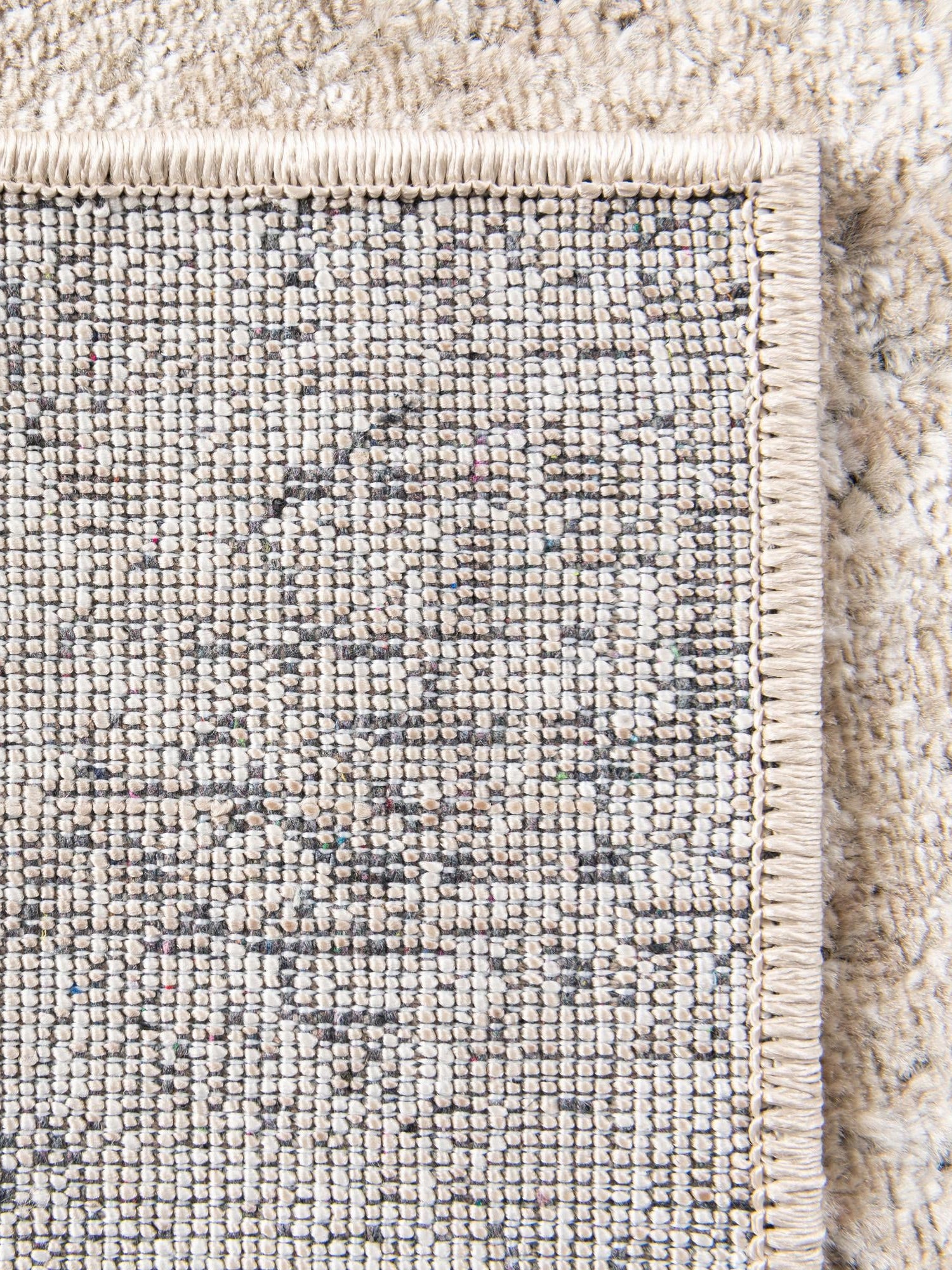 Beige 9' x 12' Chateau Rectangle Area Rug 85% Polypropylene & 15% Chenille With Cotton Backing Traditional Vintage Distressed Carpet for Classical Interior Design Decorating for Sale at Rug Engine