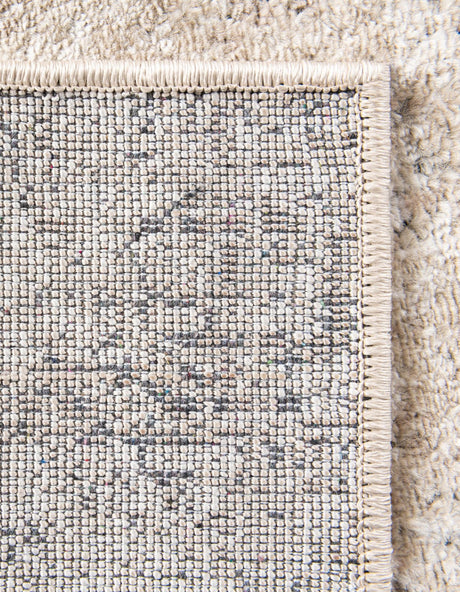 Beige 7' 1 x 10' Chateau Rectangle Area Rug 85% Polypropylene & 15% Chenille With Cotton Backing Traditional Vintage Distressed Carpet for Classical Interior Design Decorating for Sale at Rug Engine