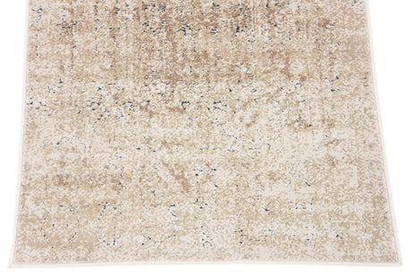 Beige 2' x 6' 9 Chateau Runner Area Rug 85% Polypropylene & 15% Chenille With Cotton Backing Traditional Vintage Distressed Carpet for Classical Interior Design Decorating for Sale at Rug Engine