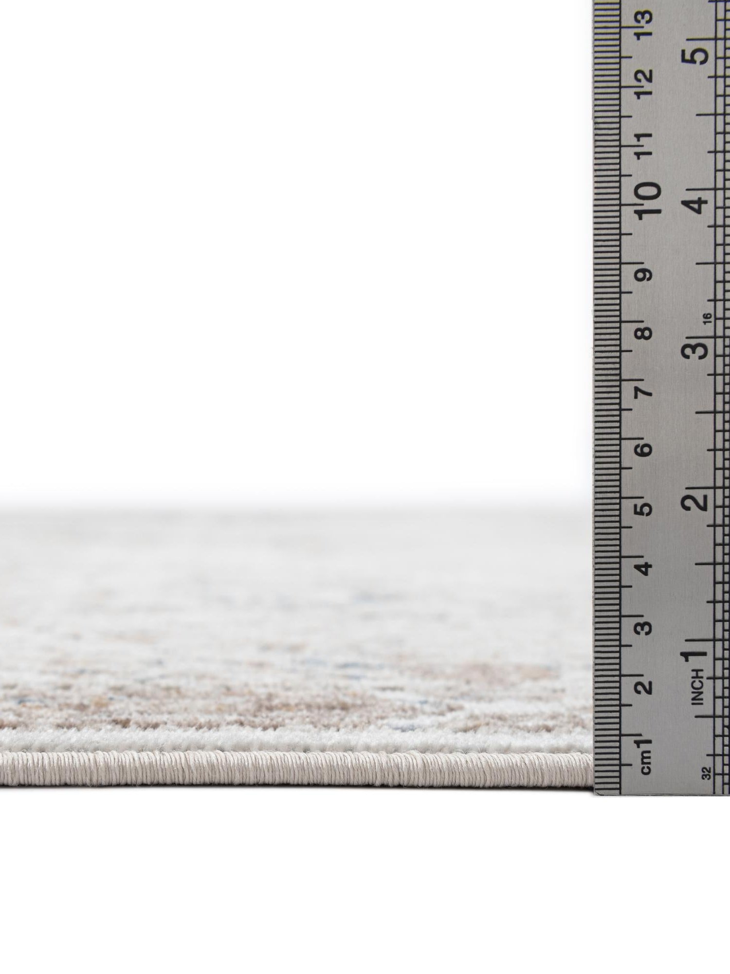 Beige 7' 10 x 10' Chateau Rectangle Area Rug 85% Polypropylene & 15% Chenille With Cotton Backing Traditional Vintage Distressed Carpet for Classical Interior Design Decorating for Sale at Rug Engine