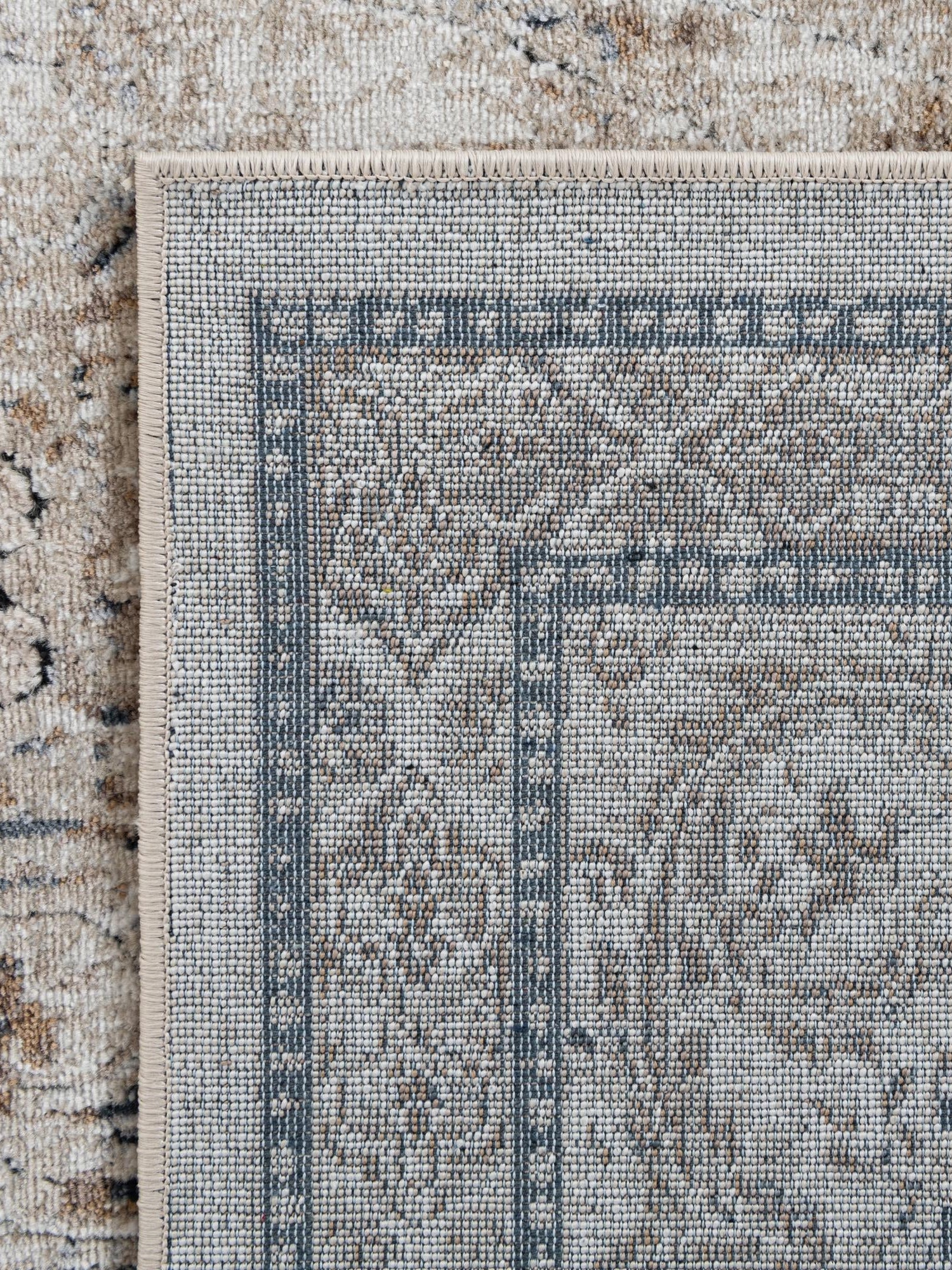 Beige 10' x 14' 5 Chateau Rectangle Area Rug 85% Polypropylene & 15% Chenille With Cotton Backing Traditional Vintage Distressed Carpet for Classical Interior Design Decorating for Sale at Rug Engine