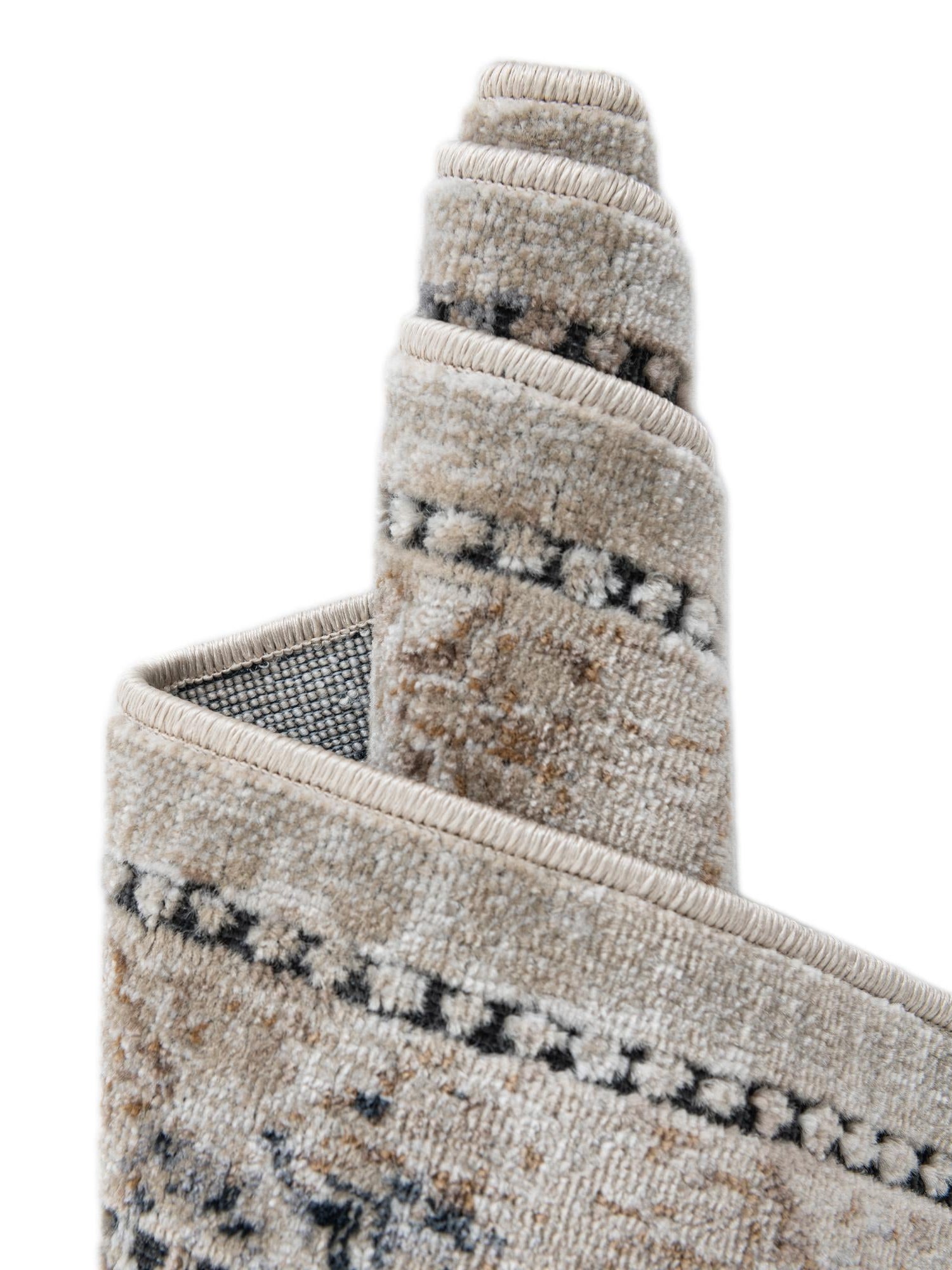 Beige 10' x 14' 5 Chateau Rectangle Area Rug 85% Polypropylene & 15% Chenille With Cotton Backing Traditional Vintage Distressed Carpet for Classical Interior Design Decorating for Sale at Rug Engine