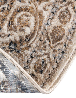 Beige 4' 1 x 4' 1 Chateau Round Rug