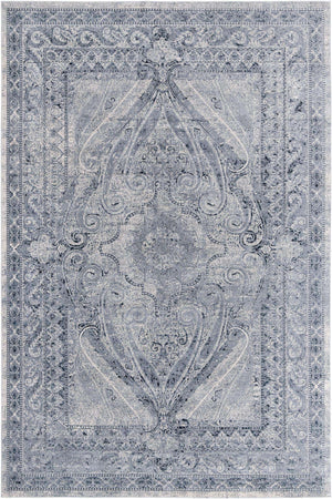 Dark Blue 10' x 14' 5 Chateau Rectangle Rug