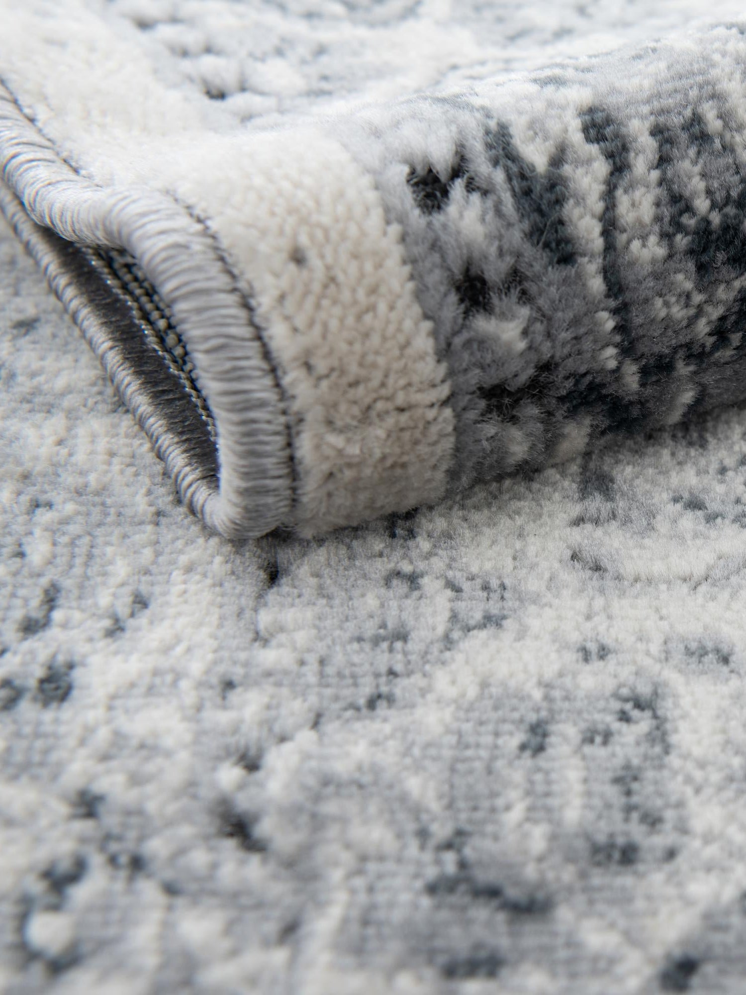 Dark Blue 7' 10 x 10' Chateau Rectangle Area Rug 85% Polypropylene & 15% Chenille With Cotton Backing Traditional Vintage Distressed Carpet for Classical Interior Design Decorating for Sale at Rug Engine