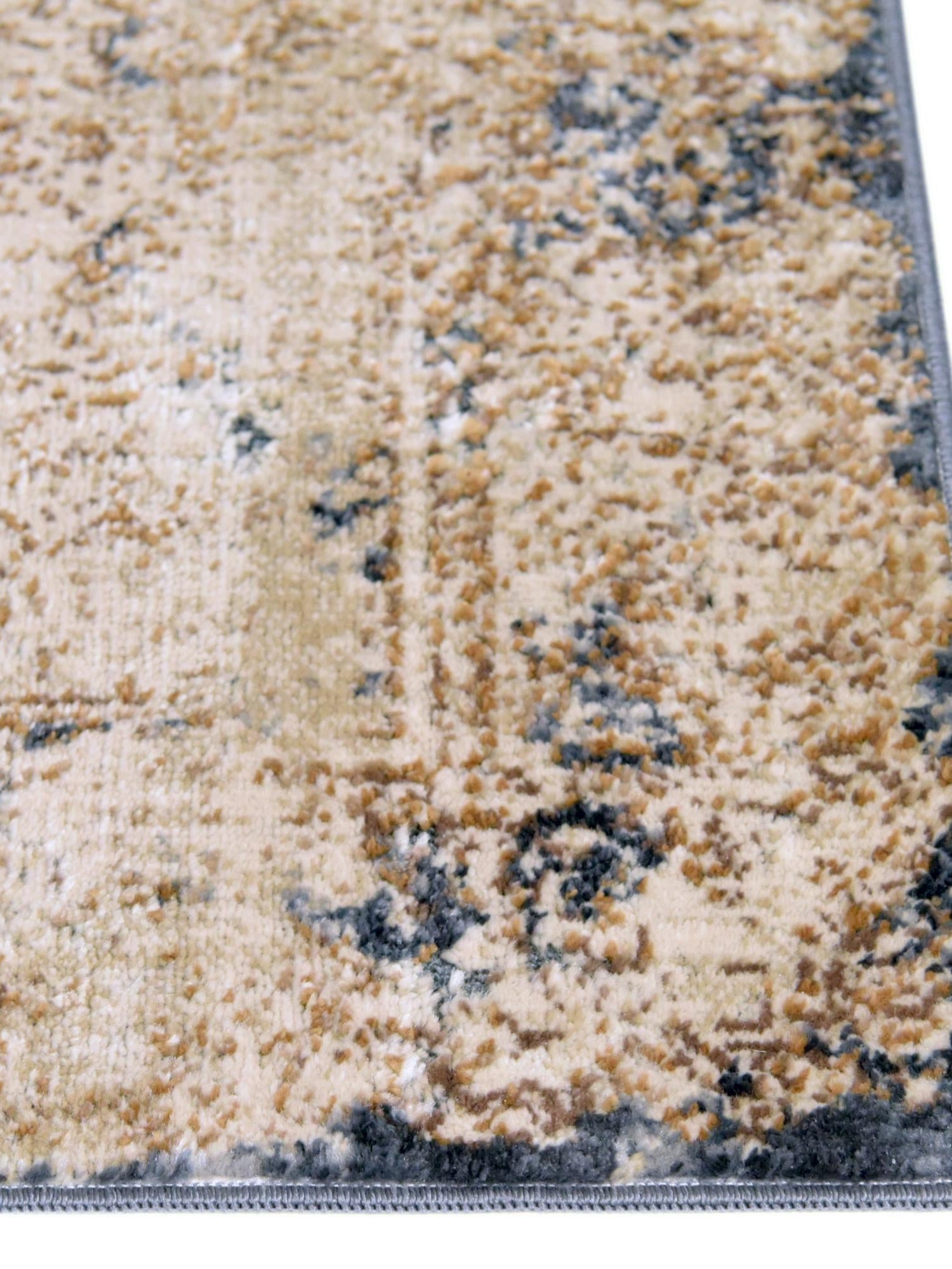 Cream 7' 10 x 10' Chateau Rectangle Area Rug 85% Polypropylene & 15% Chenille With Cotton Backing Traditional Vintage Distressed Carpet for Classical Interior Design Decorating for Sale at Rug Engine