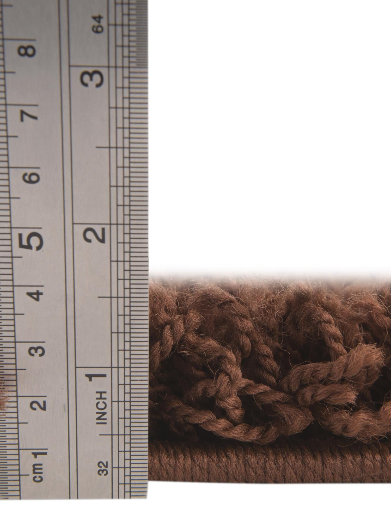 Chocolate Brown 4' 1 x 4' 1 Solid Shag Round Area Rug Thick Soft Touch Fluffy & Plush Shaggy Pile