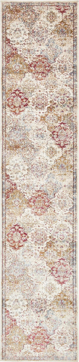 Beige 2' 7 x 12' 2 Augustus Runner Area Rug 70% Polypropylene & 30% Polyester With Cotton Backing Easy Clean Home Decor Carpet for Sale at Rug Engine