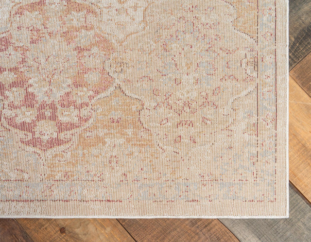 Beige 2' 7 x 12' 2 Augustus Runner Area Rug 70% Polypropylene & 30% Polyester With Cotton Backing Easy Clean Home Decor Carpet for Sale at Rug Engine