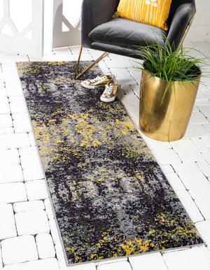 Multicolor 2' 2 x 6' 7 Estrella Runner Area Rug 100% Polypropylene Non-Shedding Stain Resistant Carpet Colorful Modern Abstract Design Easy Clean for Home Decor for Sale at Rug Engine