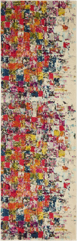 Multicolor 2' 2 x 7' Estrella Runner Rug