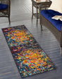 Multicolor 3' x 10' Estrella Runner Rug