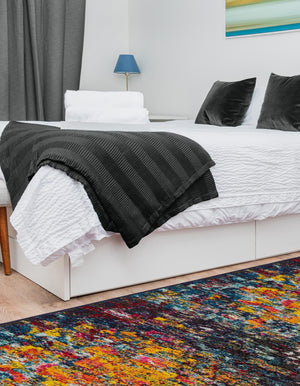 Multicolor 3' x 10' Estrella Runner Rug