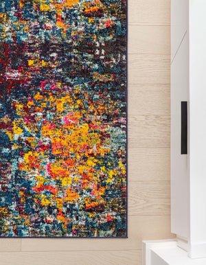 Multicolor 3' x 10' Estrella Runner Rug