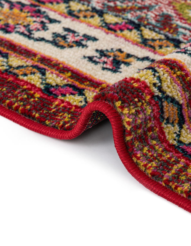 Multicolor 2' 2 x 6' 9 Medici Runner Area Rug 100% Polypropylene Traditional Vintage Classic Carpet for Home Interior Design Decor for Sale at Rug Engine