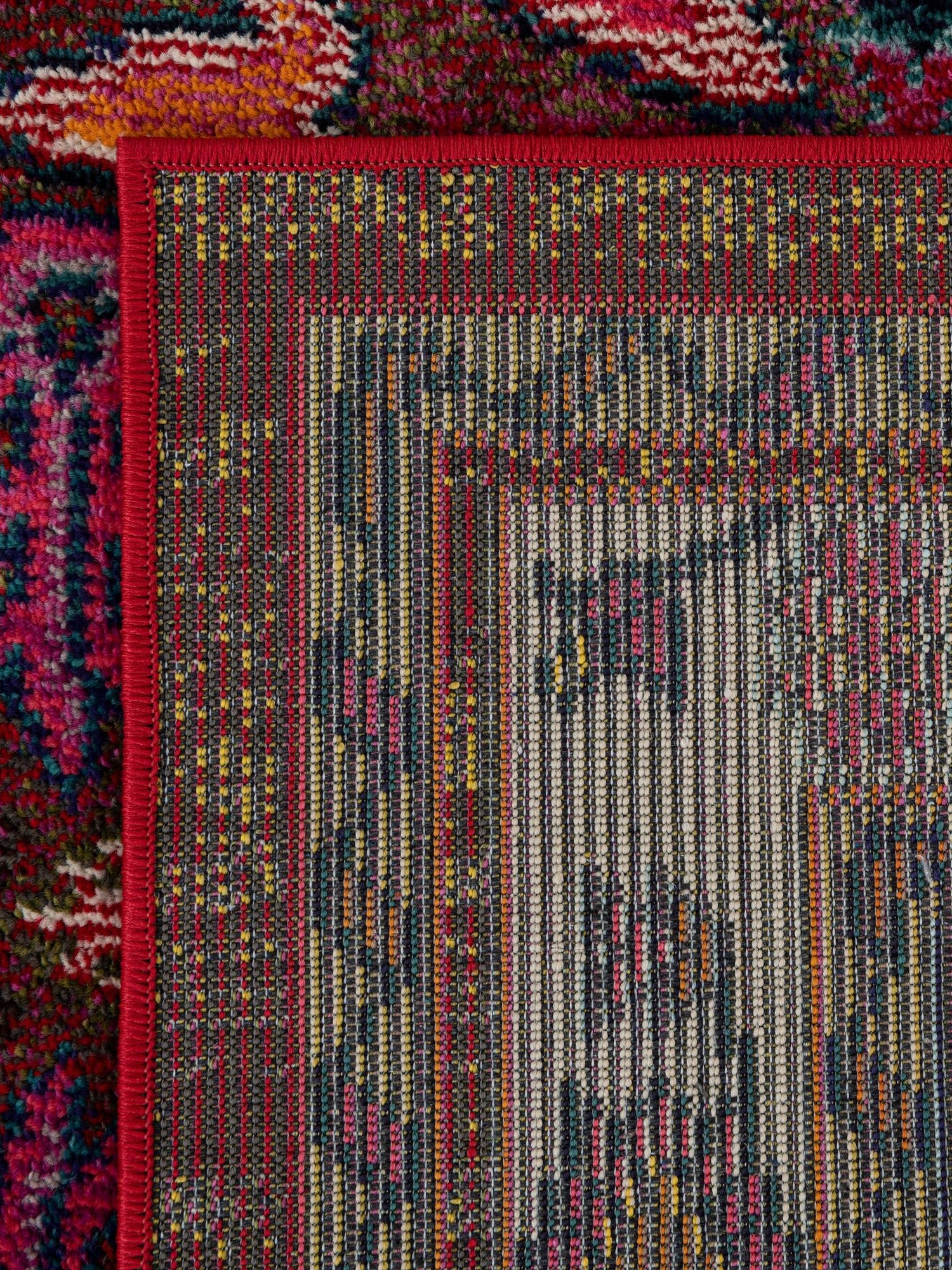 Multicolor 2' 7 x 10' Medici Runner Area Rug 100% Polypropylene Traditional Vintage Classic Carpet for Home Interior Design Decor for Sale at Rug Engine