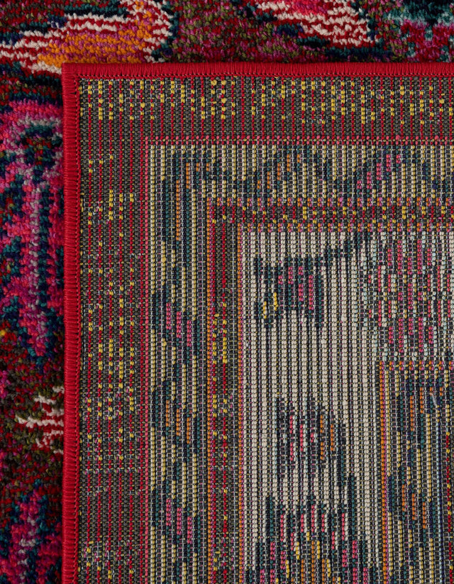 Multicolor 3' x 10' Medici Runner Rug