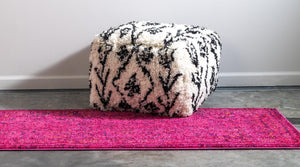 Magenta 2' 7 x 10' Medici Runner Area Rug 100% Polypropylene Traditional Vintage Classic Carpet for Home Interior Design Decor for Sale at Rug Engine