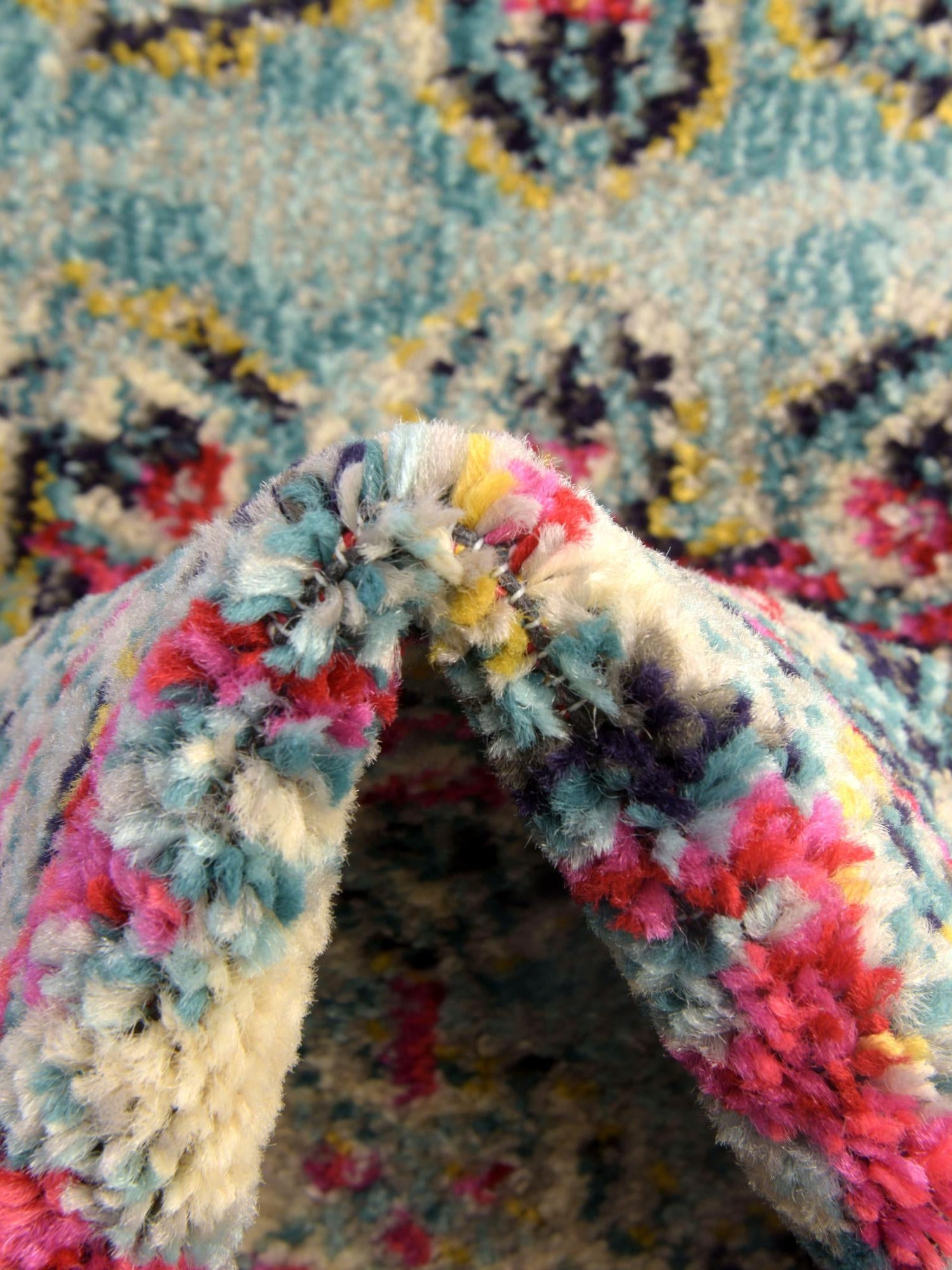 Light Blue 7' 1 x 10' Medici Rectangle Area Rug 100% Polypropylene Traditional Vintage Classic Carpet for Home Interior Design Decor for Sale at Rug Engine