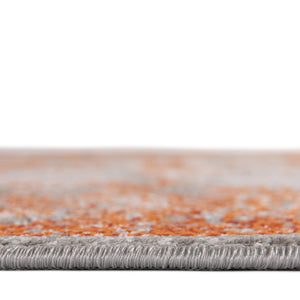 Terracotta 8' x 8' New Classical Square Area Rug 70% Polypropylene & 30% Polyester Traditional Vintage Distressed Carpet for Interior Design Home Decor for Sale at Rug Engine