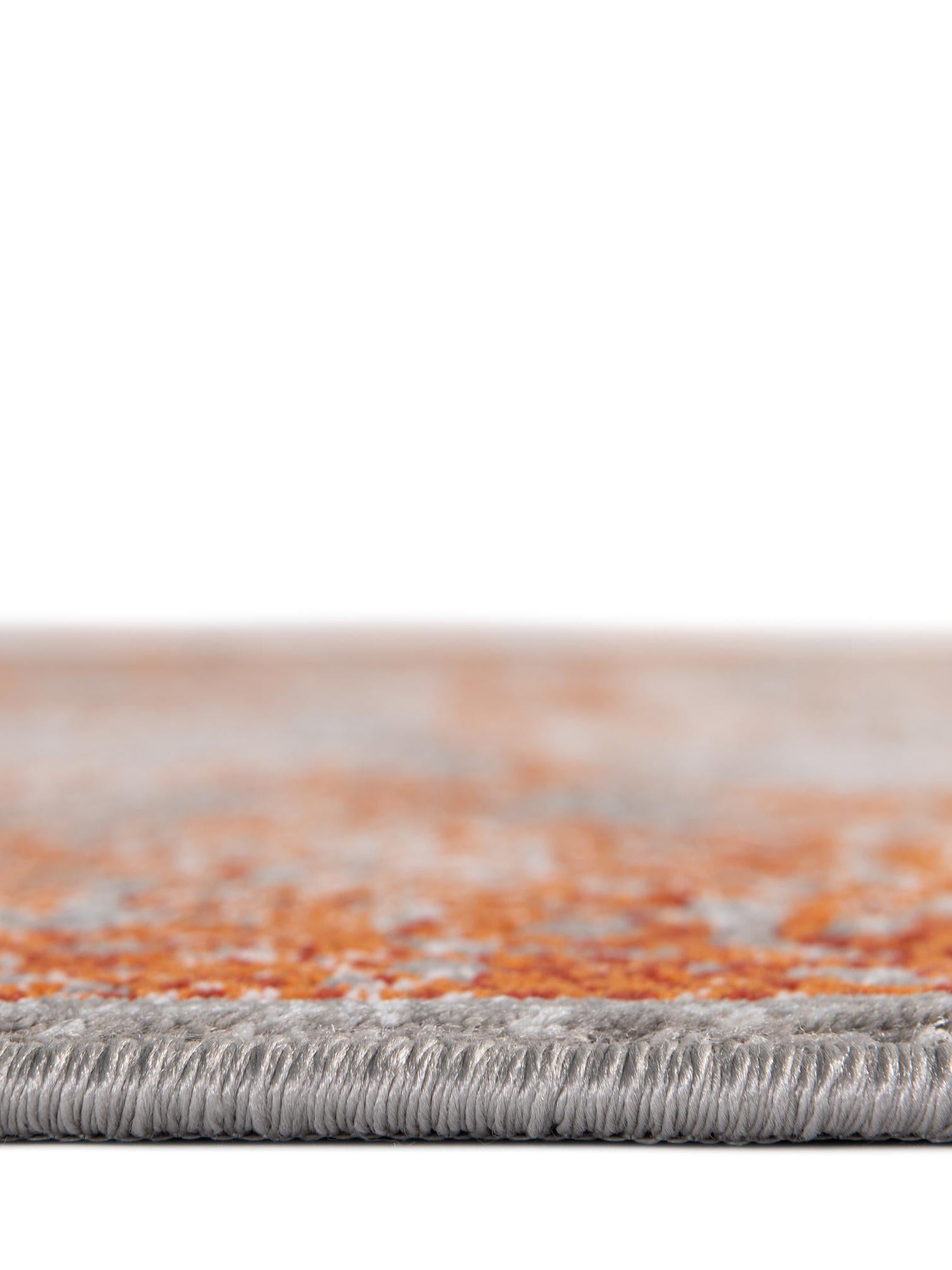 Terracotta 4' x 4' New Classical Square Area Rug 70% Polypropylene & 30% Polyester Traditional Vintage Distressed Carpet for Interior Design Home Decor for Sale at Rug Engine