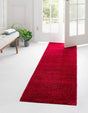 Red 2' 2 x 13' 1 Solo Runner Rug