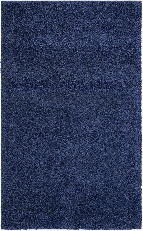 Navy Blue 3' 3 x 5' 3 Solo Rectangle Rug